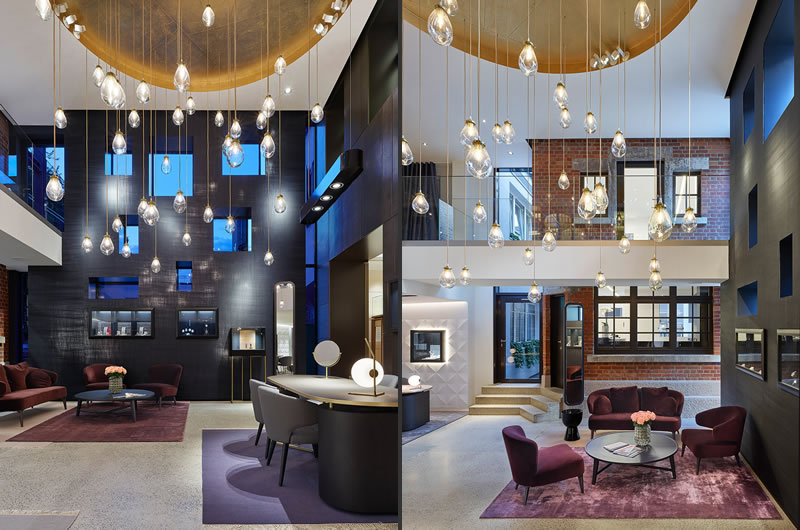 Ippolito Fleitz Group designed Hunke Jeweller and Optician Shop