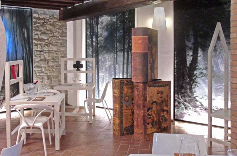 Studio Gariselli progetto Enoteca Nel Bosco