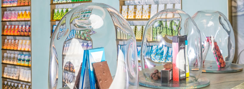 cioccolateria Compartes Los Angeles design Kelly Wearstler
