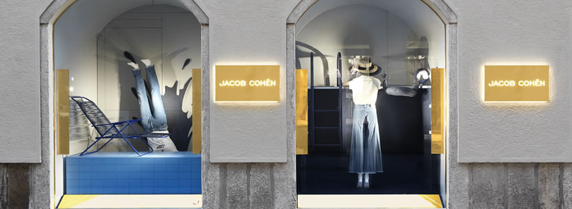 Jacob Cohen boutique Milano via Spiga