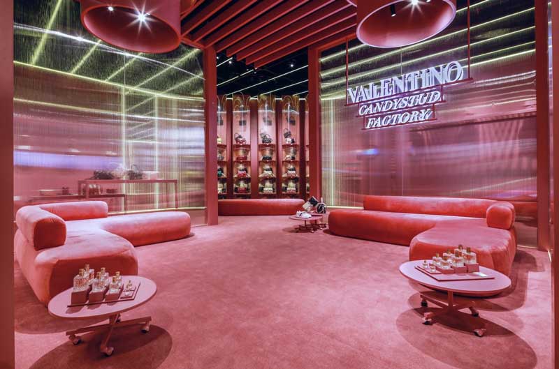 Valentino opens Candystud Factory Pop-Up Store in Beijing