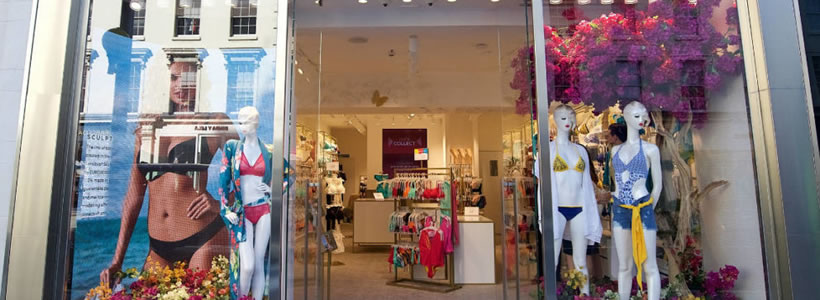 Yamamay boutique monomarca Chelsea Londra