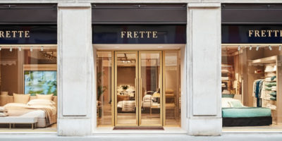 FRETTE: nuovo look per la storica boutique di Milano.