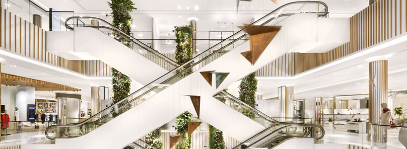 progetto Department Store ROBINSONS Dubai