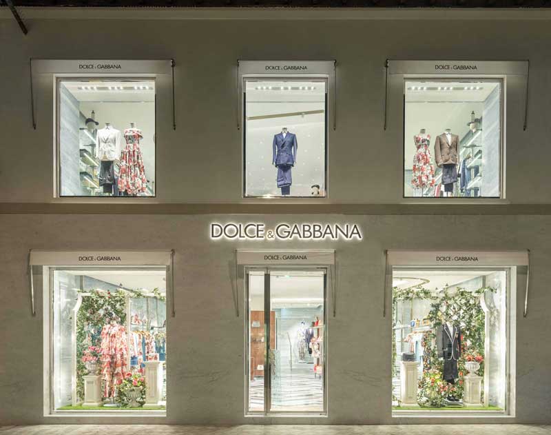 Dolce Gabbana boutique Forte dei Marmi