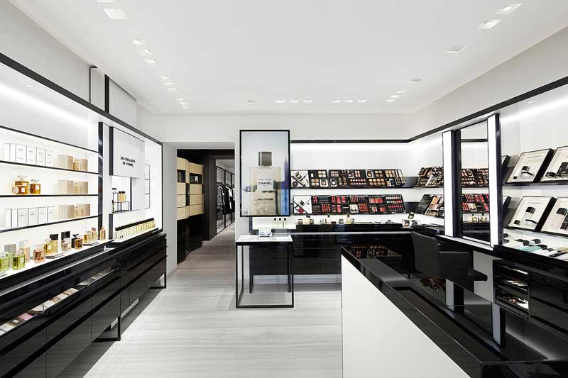 Peter Marino progetto boutique Chanel Roma via del Babuino
