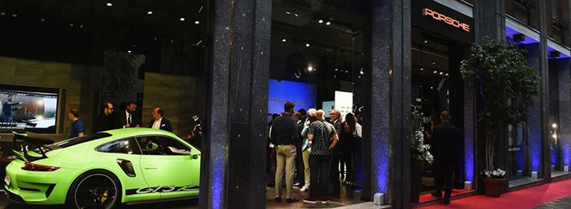 porsche studio milano via della spiga