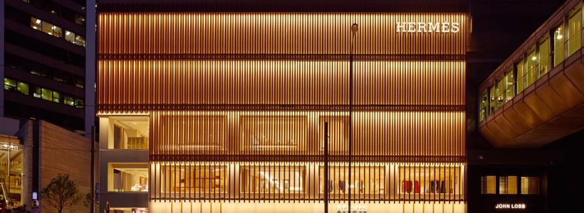 RDAI Architects progetto boutique Hermes Hong Kong