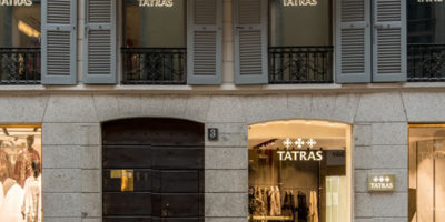 TATRAS flagship store in Milan.