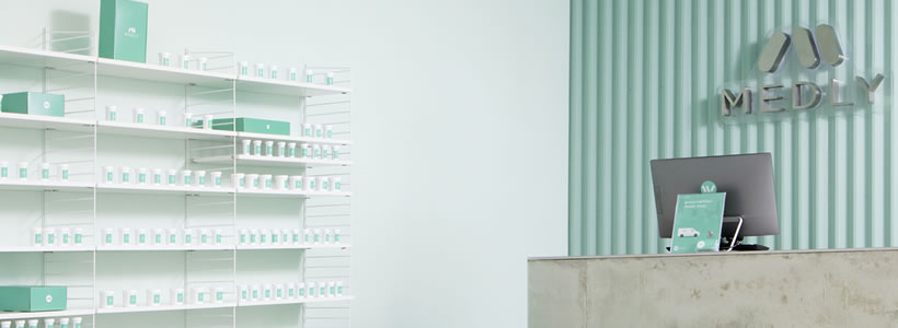 Sergio Mannino progetto Farmacia Medly New York