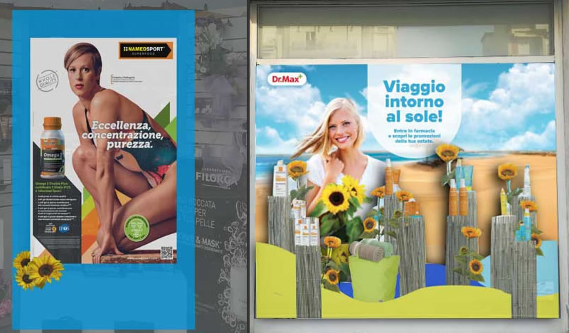 Visual Merchandising in Farmacia XT retail