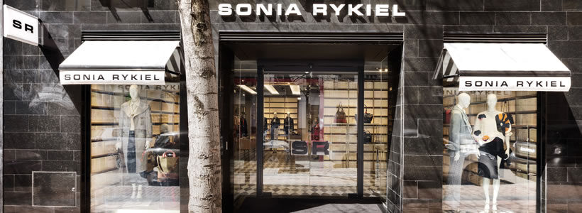 SONIA RYKIEL Boutique in Madrid.