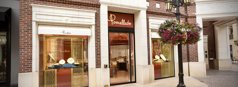 Pomellato flagship store Beverly Hills Los Angeles