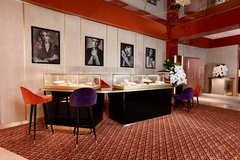 Pomellato flagship store Beverly Hills Los Angeles