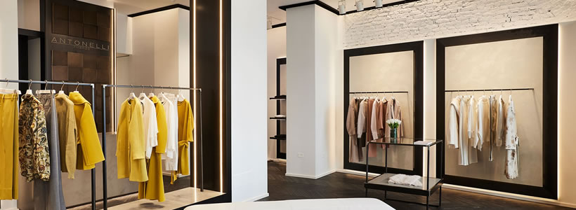 ANTONELLI FIRENZE negozio monomarca Milano