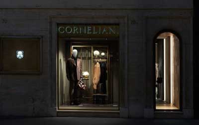 Boutique Corneliani via del Babuino Roma