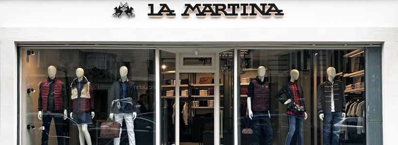 La Martina primo store a Parigi