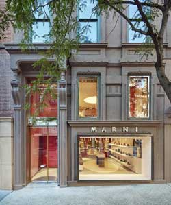 Marni boutique Madison Avenue New York
