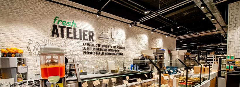 Minale Design Strategy Delhaize new supermarket concept