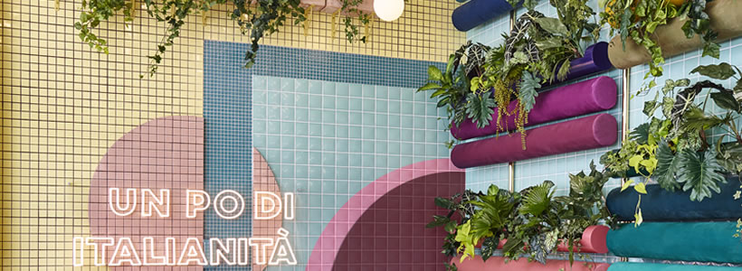 progetto interior design piadineria lione