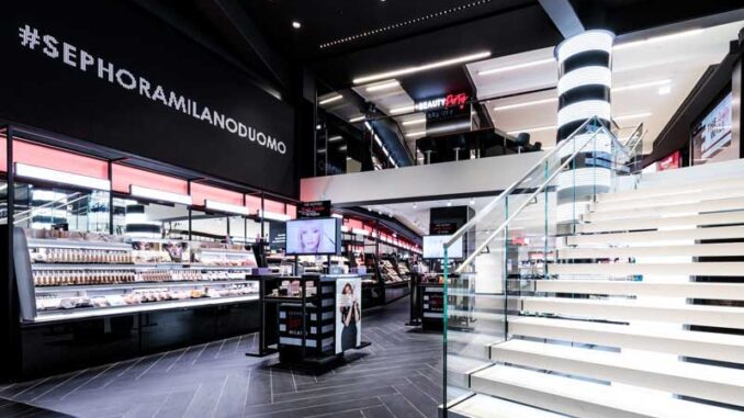 concept store SEPHORA Milano Duomo