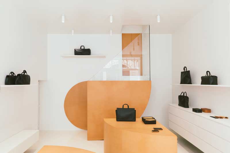 store design Isaac Reina Paris by Bernard Dubois