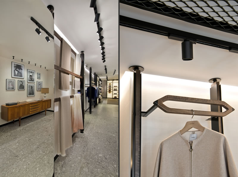 Ciarmoli Queda Studio concept design boutique Agnona Londra