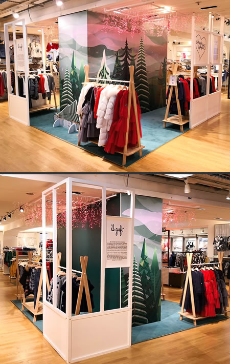 Il Gugo pop up store Galeries Lafayette