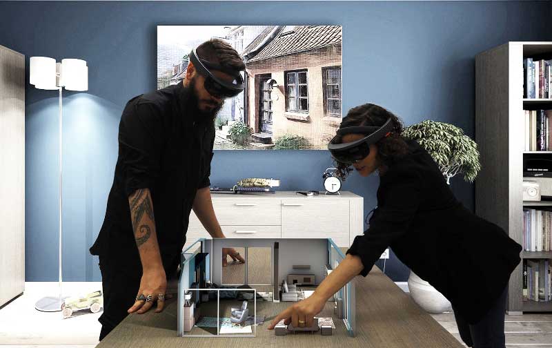 arredare attraverso la realtà virtuale e aumentata