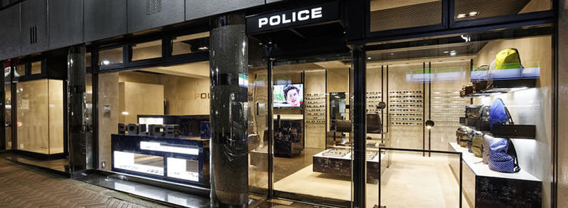 POLICE apre un concept store nel quartiere Shibuya a Tokyo.