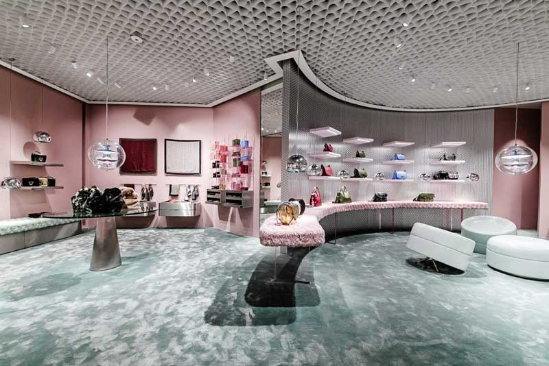 flagship store Coccinelle corso Vittorio Emanuele Milano