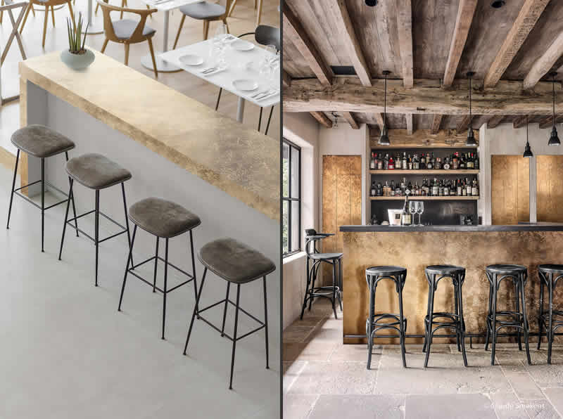 rivestimento decorativo in calcestruzzo