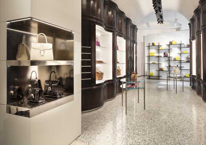 Delvaux opens its first flagship in Milan signed by Vudafieri-Saverino Partners