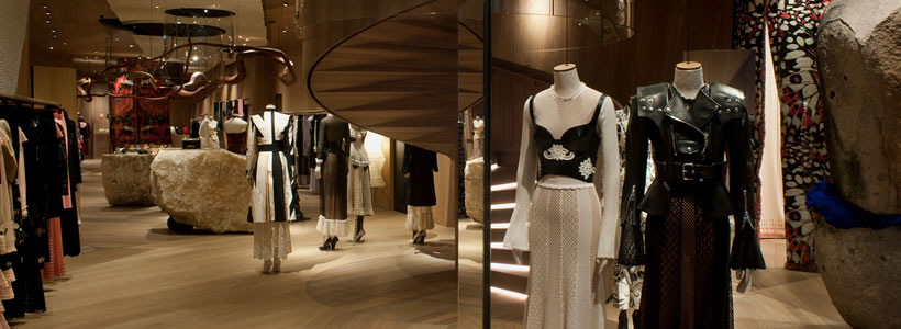 Alexander McQueen concept boutique Londra