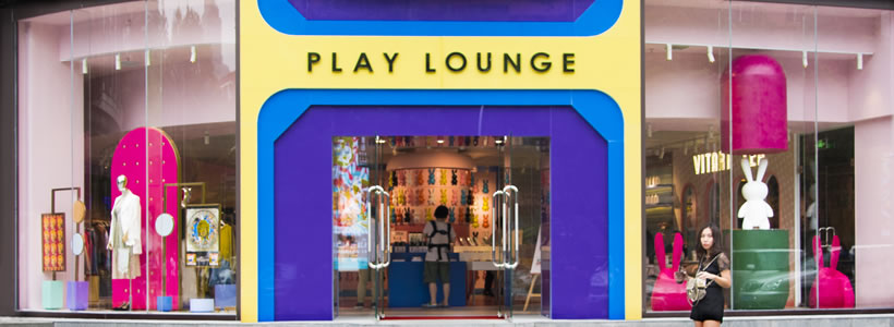 Architetto Fabio Rotella concept store Play Lounge Pechino