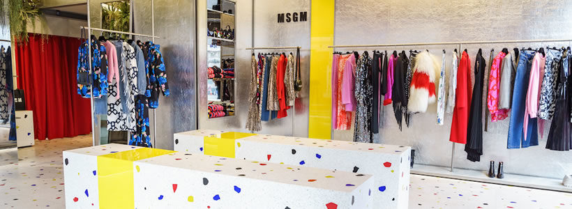 Msgm chooses Budri for its boutique in London