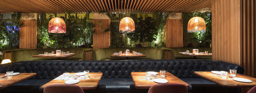 Persevera Producciones designed the interiors of Seis Restaurant in Sevilla
