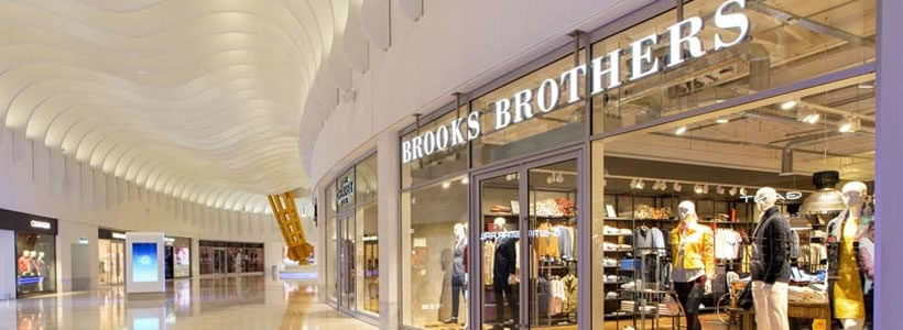 BROOKS BROTHERS: una boutique all’Icon Outlet at The O2 di Londra