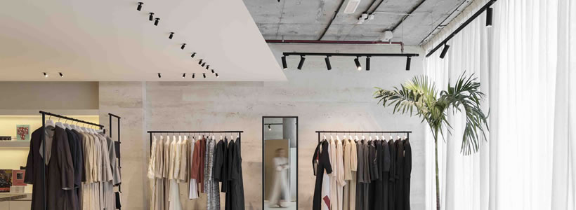 Buzzi Buzzi illuminazione showroom The Kape Dubai