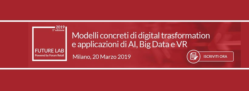evento Future Lab tecnologie digitali per il retail