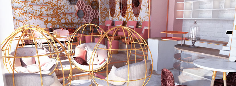 Pink Confessions Nail & Hair Studio Doha designers Tulimond