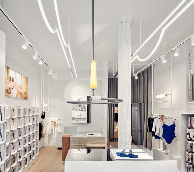 Wolford retail concept by Studio Modijefsky