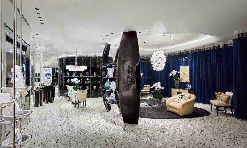 AB Concept designed Lalique flagship store in Shanghai 