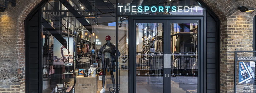 The Sports Edit flagship retail design consultancy Design4Retail