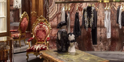 Dolce & Gabbana riapre la boutique in via della Spiga.