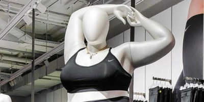 NIKE introduces curvy mannequins to London store