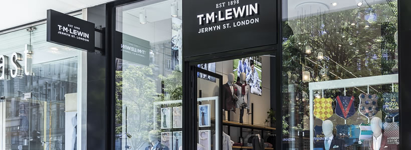 TM Lewin new concept designed by Dalziel and Pow