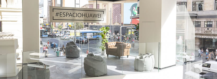 Huawei flagship store Madrid