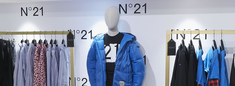 N21 pop-up store Harrods