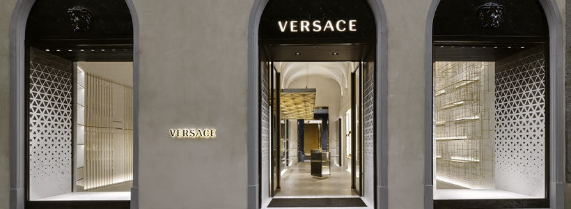 VERSACE Flagship Store, Florence. “Curated Palazzo”